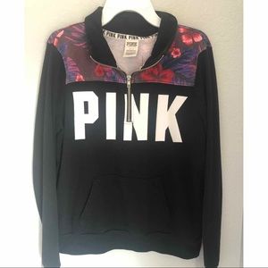 PINK Victoria’s Secret Quarter Zip Sweatshirt